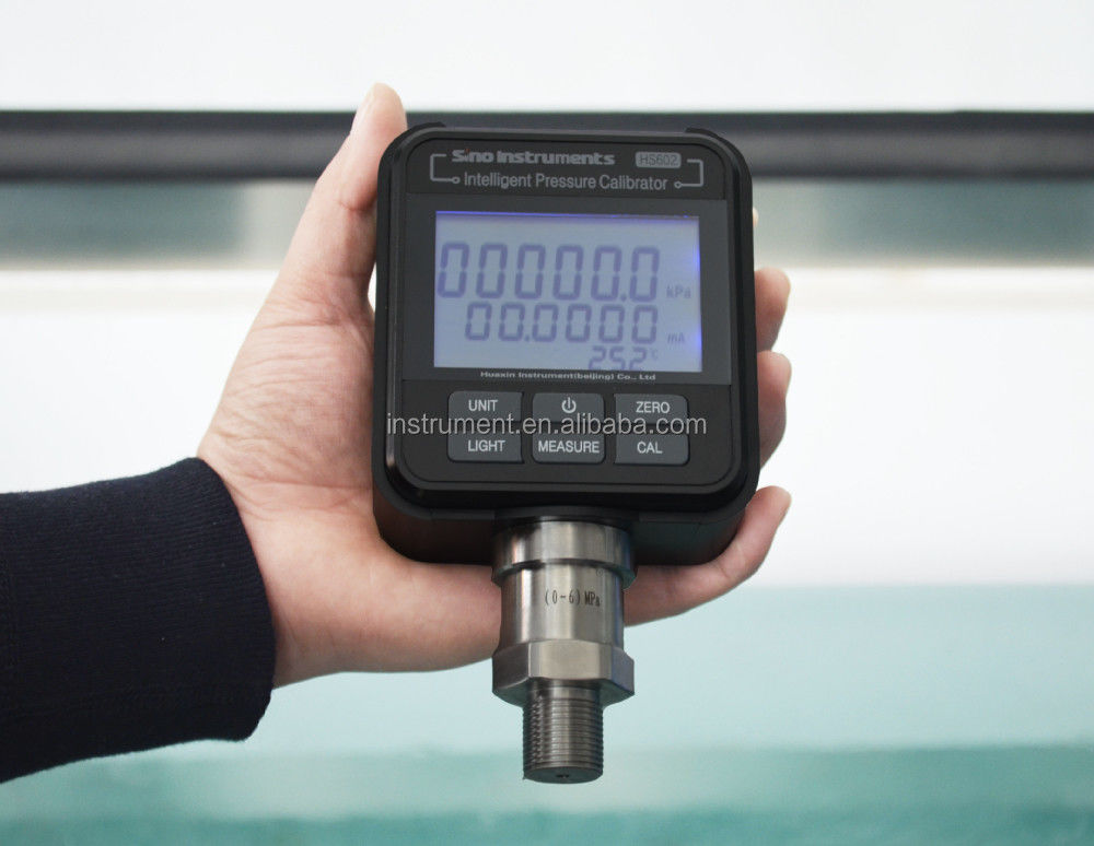 Высокоточный карманный портативный цифровой манометр давления HS602 0.02%R.D 0.05%F.S